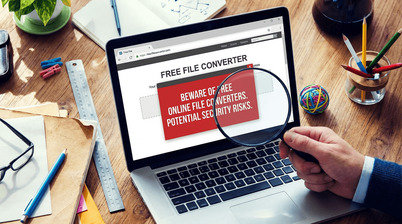 Why You Should Beware of Free Online File Converters Cover