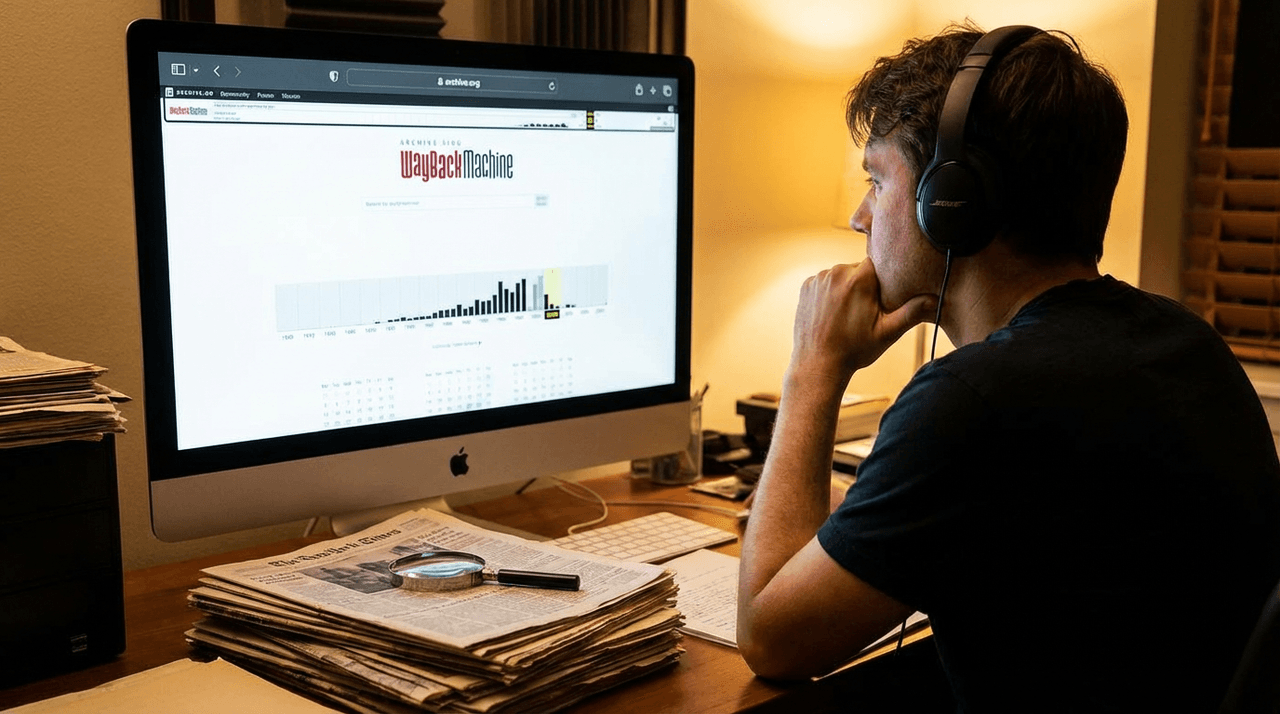 Unraveling Online History: A Deep Dive into the Wayback Machine Cover