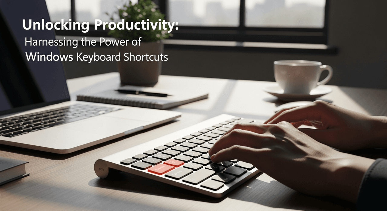 Unlocking Productivity: Harnessing the Power of Windows Keyboard Shortcuts Cover